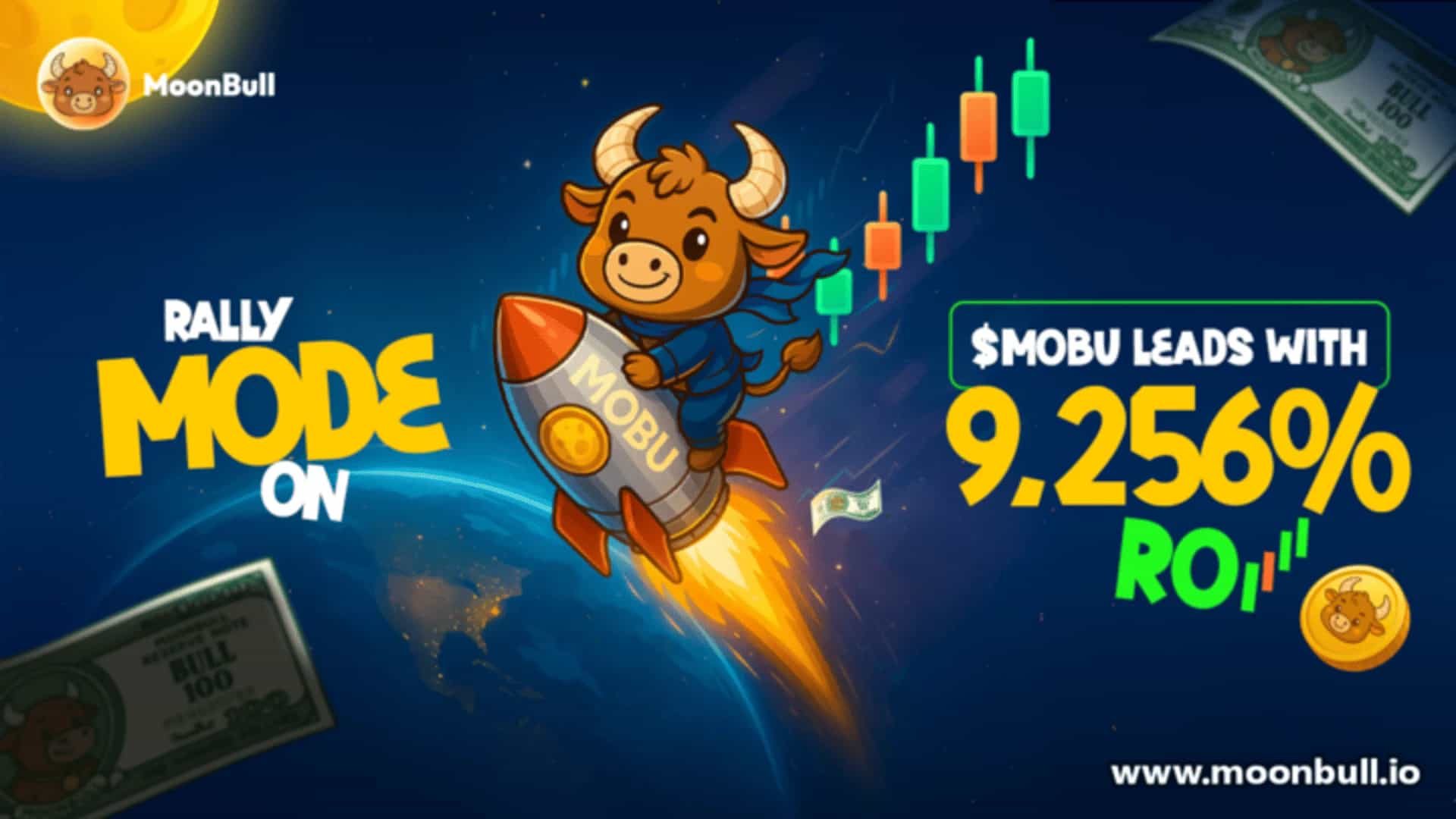 Next Millionaire Maker? MoonBull ($MOBU) Ignites as the Top Meme Coin to Buy Now, with BZIL and La Culex Holding Strong