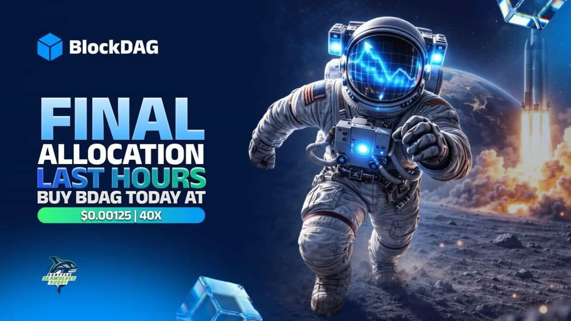 Final Hours Left: Dogecoin and Solana Struggle Under Pressure, But BlockDAG’s Direct Sale Unlocks 40x Gains! 