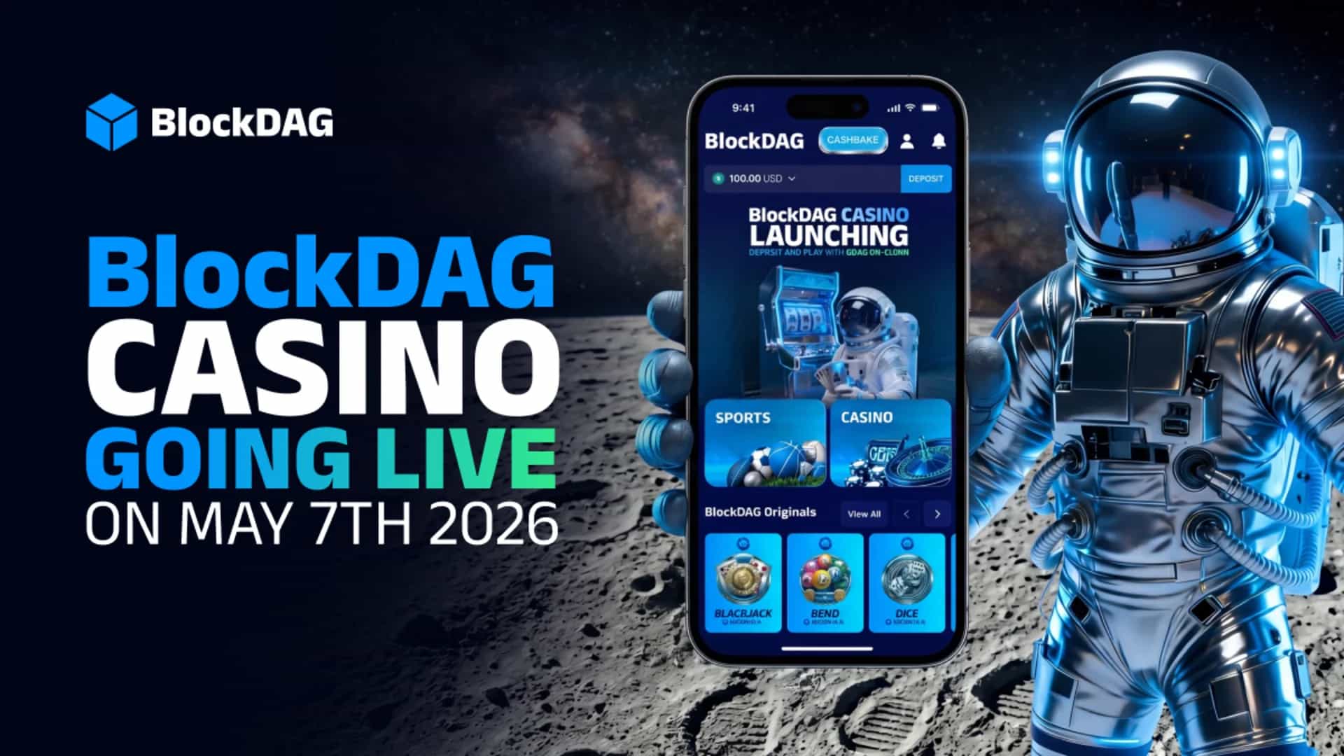 Huge 400x Opportunity: BlockDAG’s Casino Launch on May 7th Has Crypto Investors Ditching Solana and Stellar