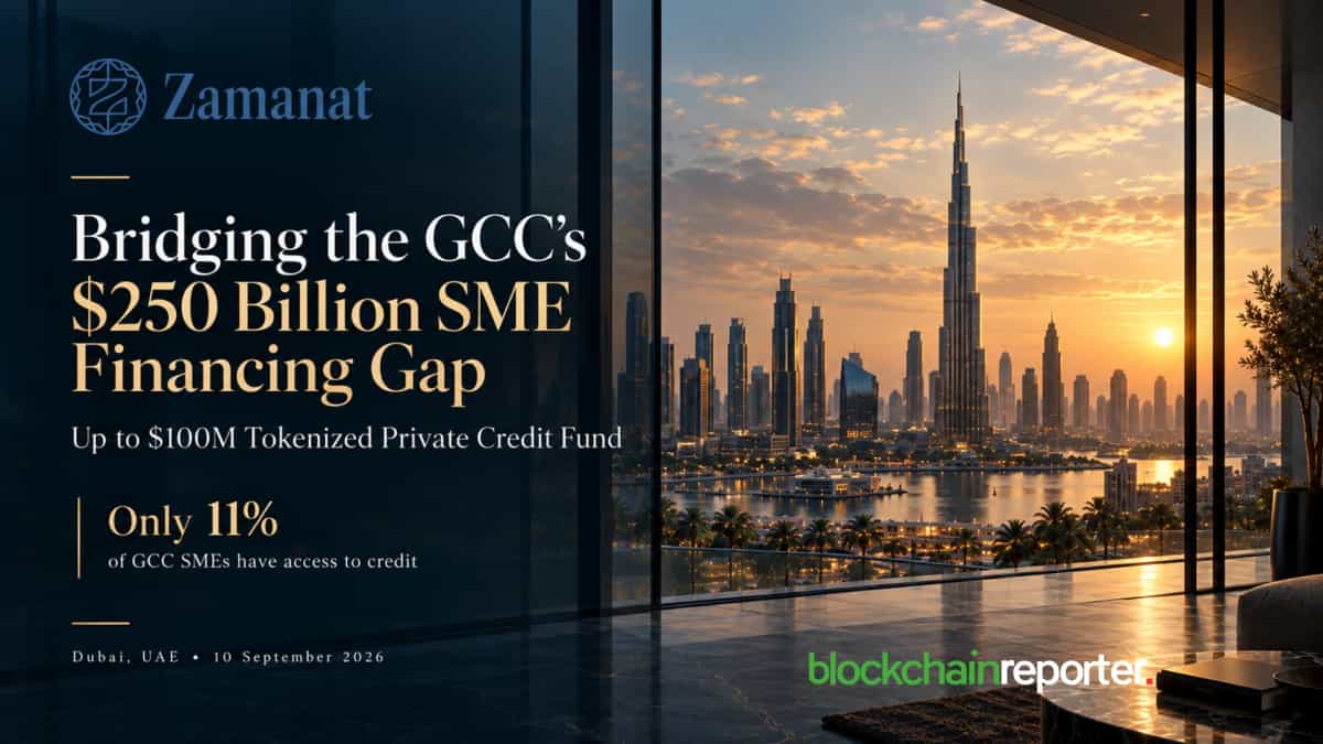 Zamanat Launches $100M Tokenized Private Credit Fund for GCC SMEs
