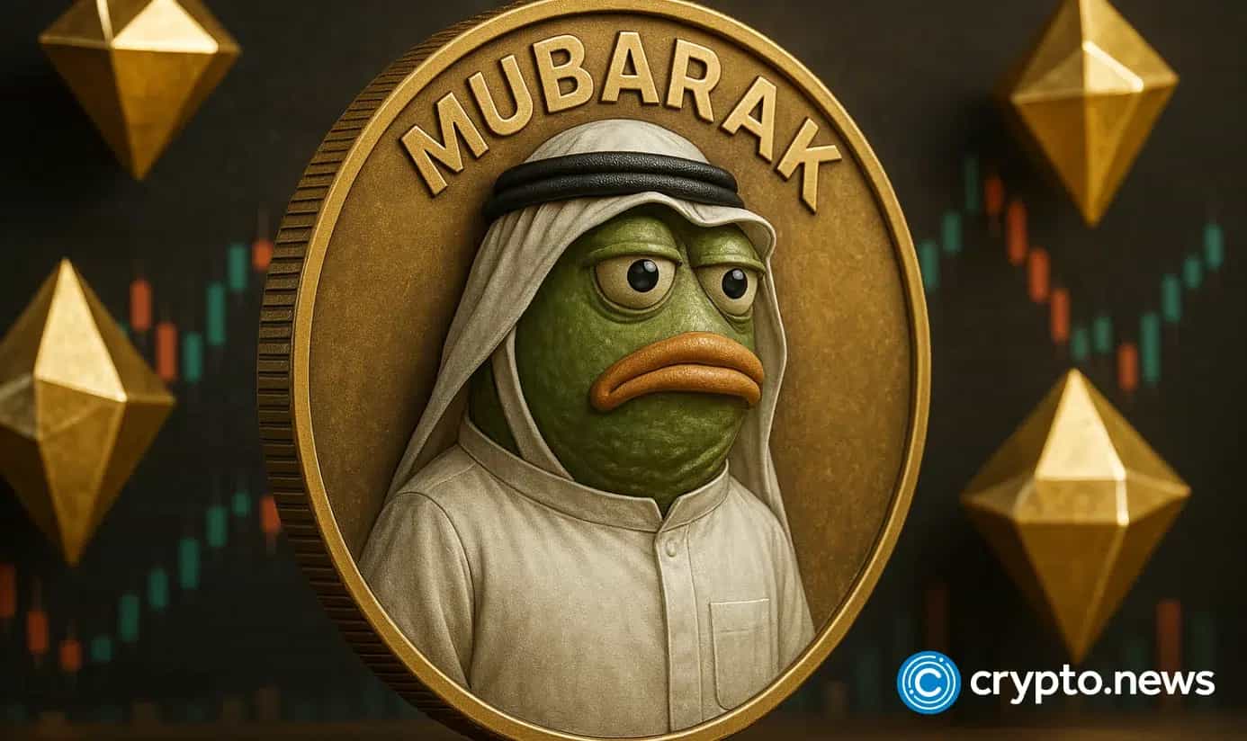 MUBARAK hype fades as memecoin plunges 40% in a day, nearing launch price
