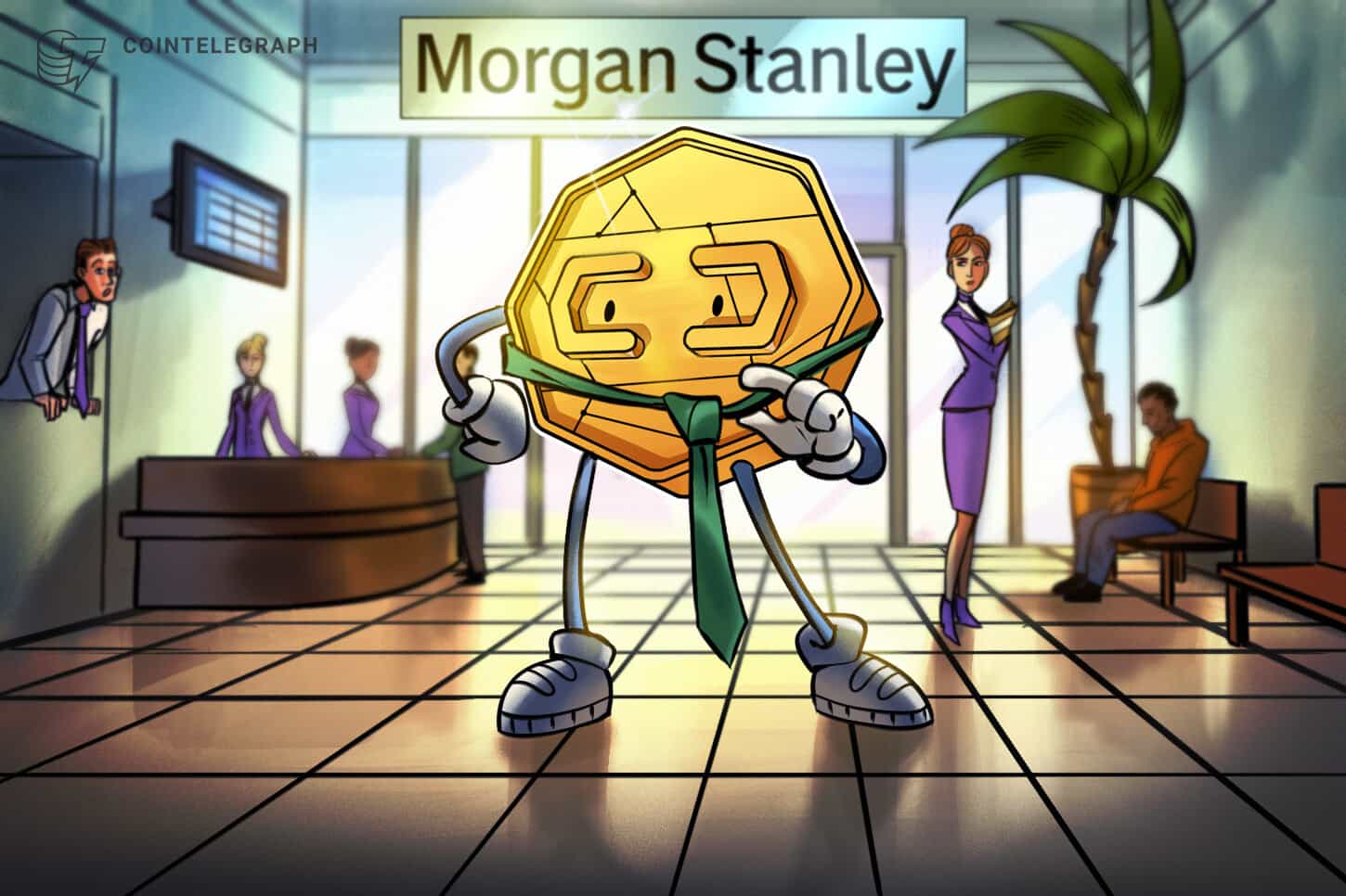 Morgan Stanley launches stablecoin offering through money market fund