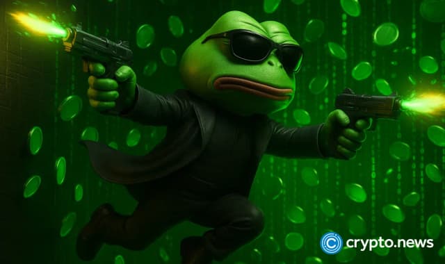 Pepe Coin price in a pinch: Descending triangle points to deeper crash