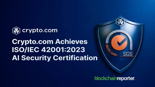 Crypto.com Emerges First Digital Asset Platform to Get ISO 42001 Certification