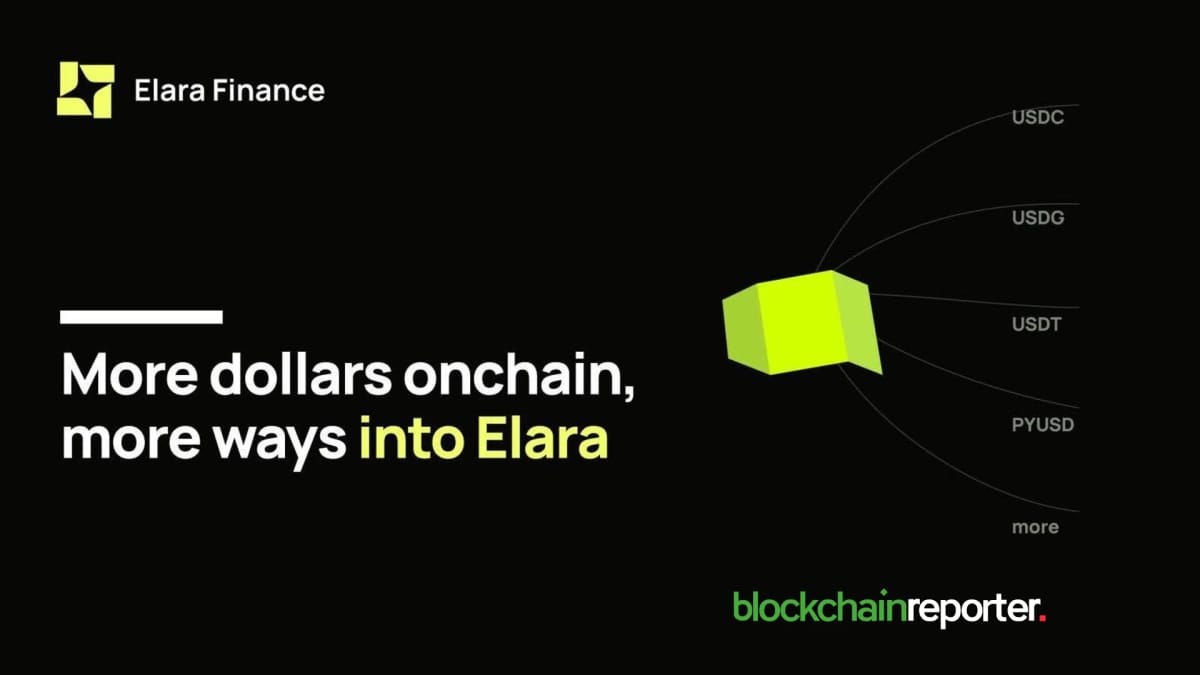 More Dollars Onchain, More Ways Into Elara