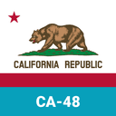 Which party will win the 2026 US House race in California's 48th District?