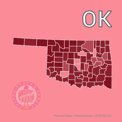 Which party will win the 2026 US Senate election in Oklahoma?