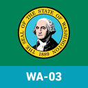 Which party will win the 2026 US House election in Washington's 3rd District?