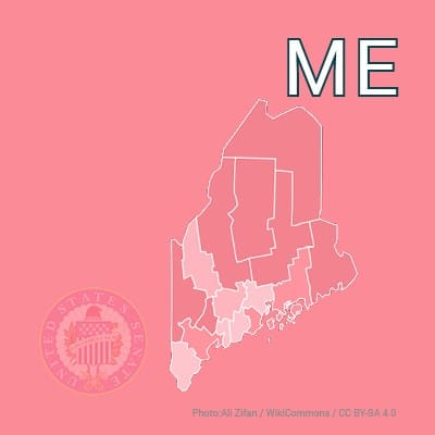 Which party will win the 2026 US Senate election in Maine?