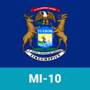 Which party will win the 2026 US House race in Michigan's 10th District?