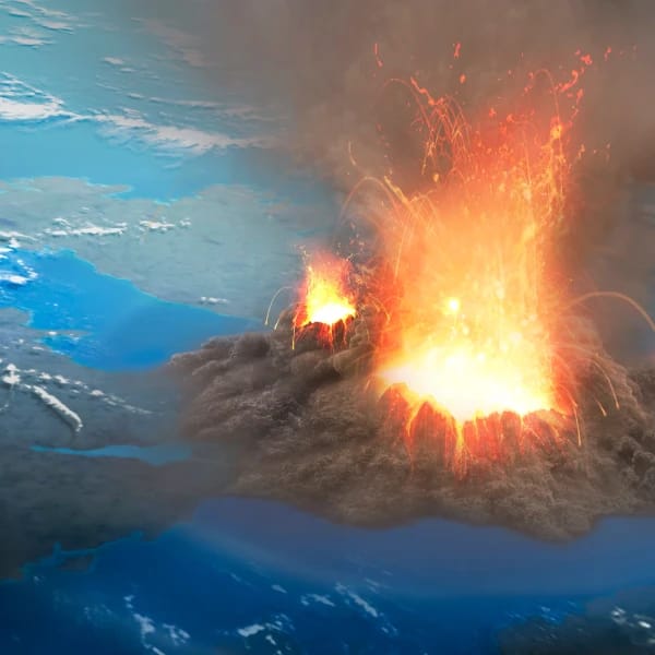 Will a supervolcano erupt before 2050?