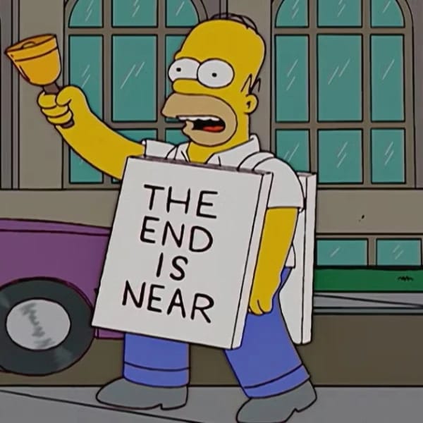 Will there be an announcement that The Simpsons is ending?