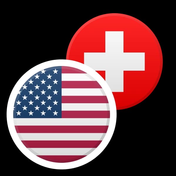 USDCHF price on Aug 21 at 5:00 PM EDT