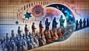 What percentage of humans will follow Islam in 2100?