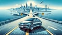 By what year will a car have driven between New York and San Francisco without anyone in the drivers seat?
