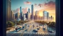 By which year will there be self-driving cars in Chicago?