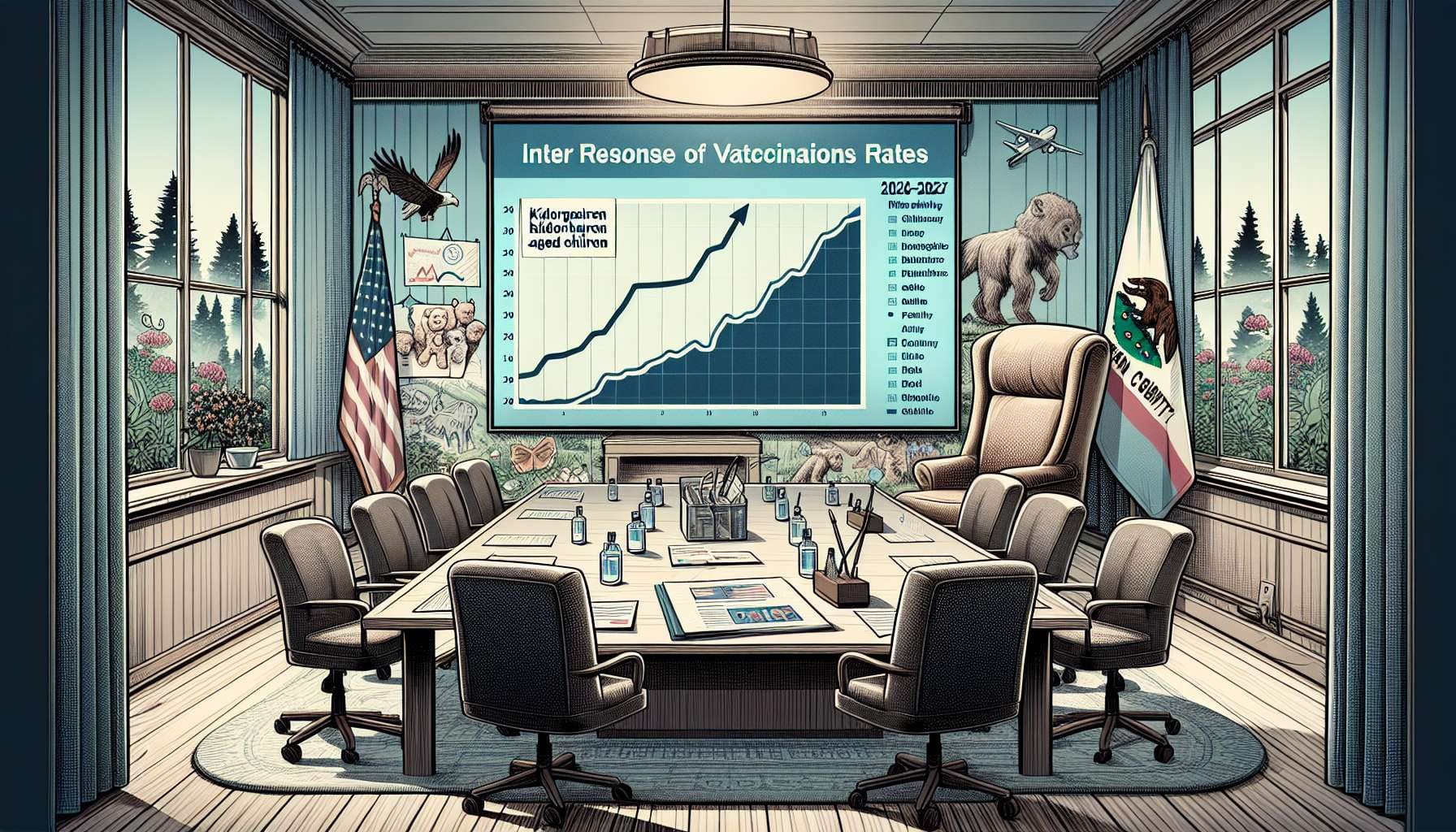 If RFK Jr is confirmed HHS Secretary, Marin kindergarten vaccination rate in 2026-2027
