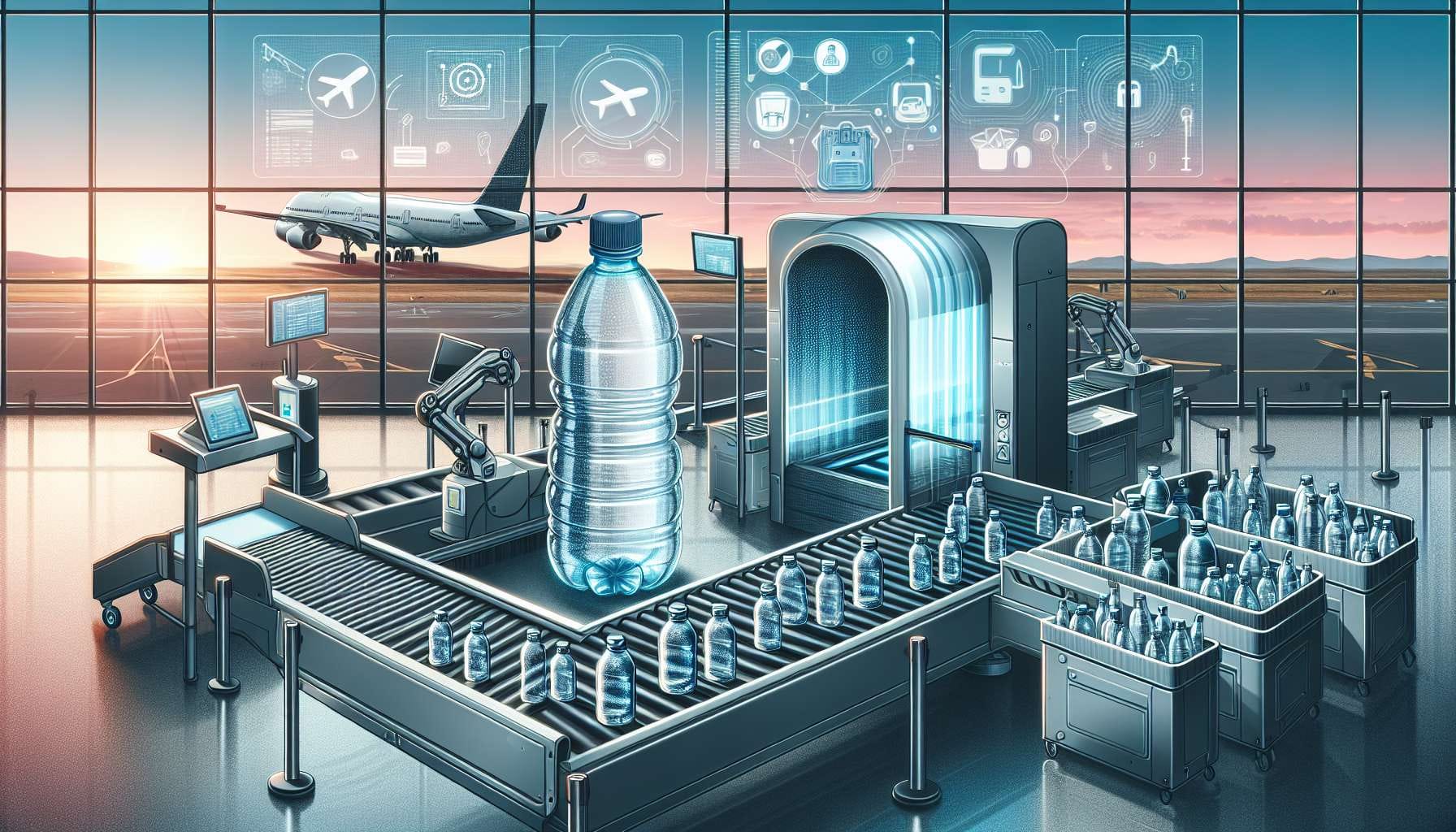 When will the TSA update their security regulations to permit carrying liquid bottles over 300ml on commercial flights ?