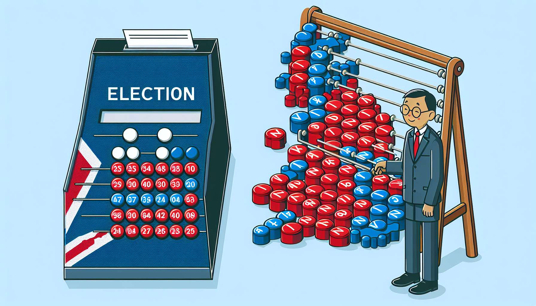 How many seats will the UK Conservative Party win at the next general election?