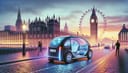 Will any city in the UK have a self-driving taxi service by the end of 2026?