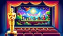 Will a movie or short film that is primarily pixel art be nominated for an Oscar in any category before 2032?