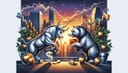 Which price will Apple stock (AAPL) hold above before staying below it, for a full week?