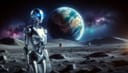 Will a humanoid robot set foot on the Moon before the next biological human