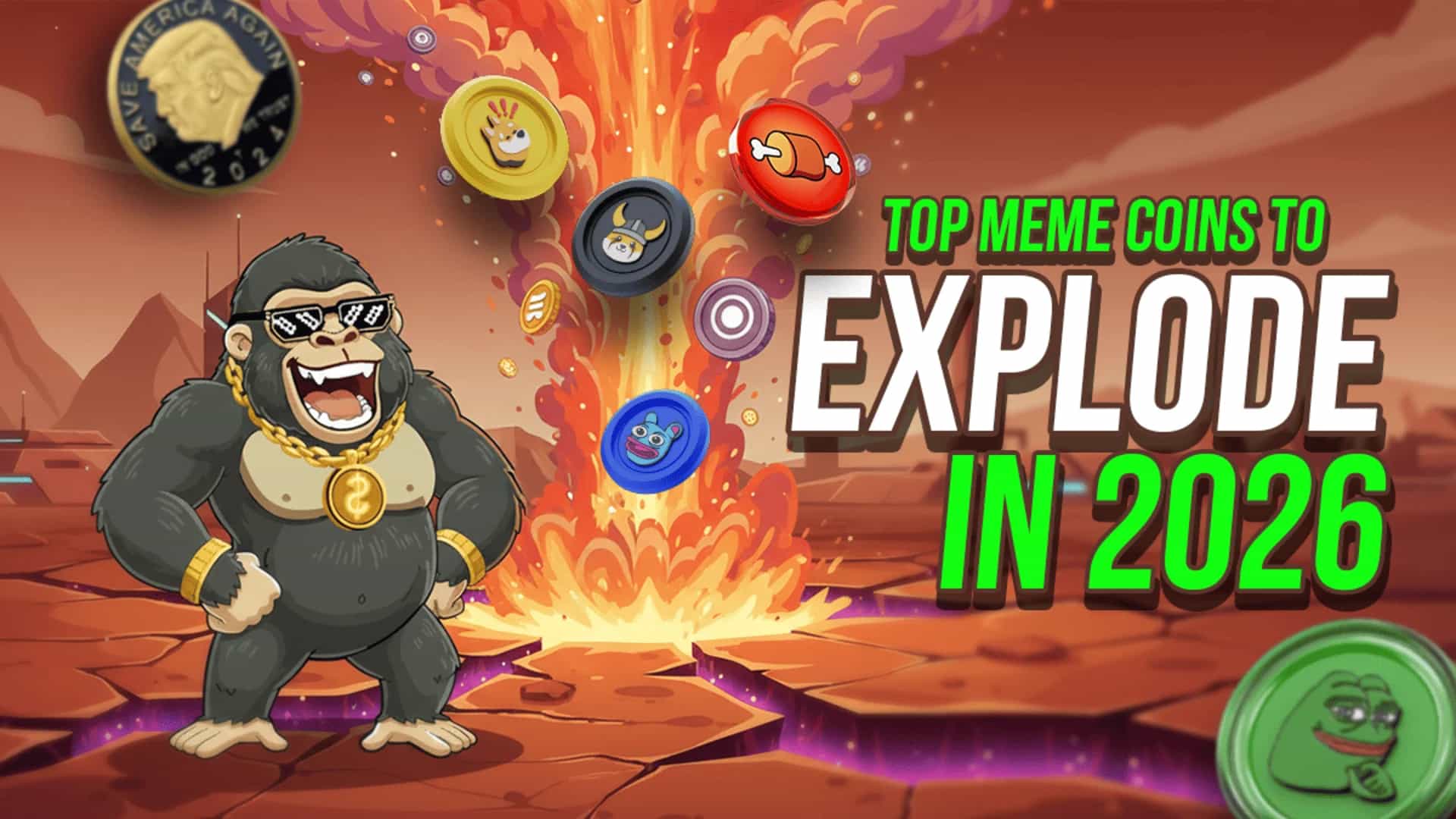 APEMARS Stage 2 Raised Over $50K as Top 100x Meme Coin in 2026 Among 11 Viral Cryptos