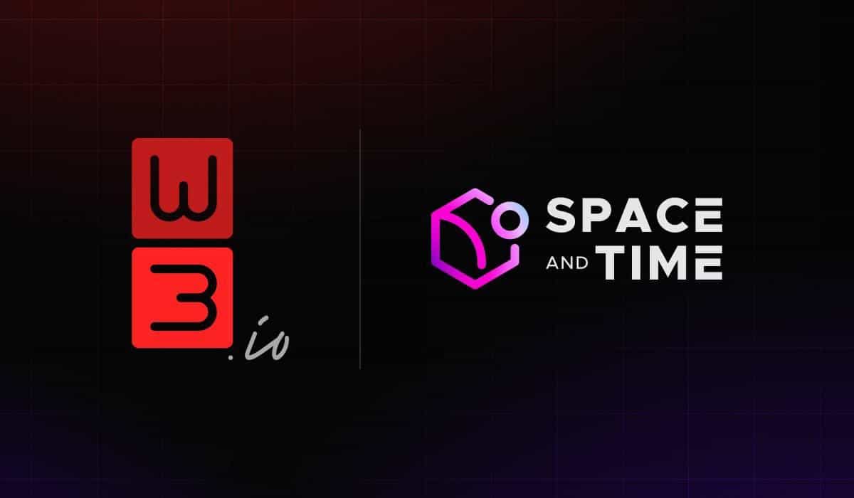 W3.io and Space and Time partner to deliver verifiable data infrastructure for autonomous finance