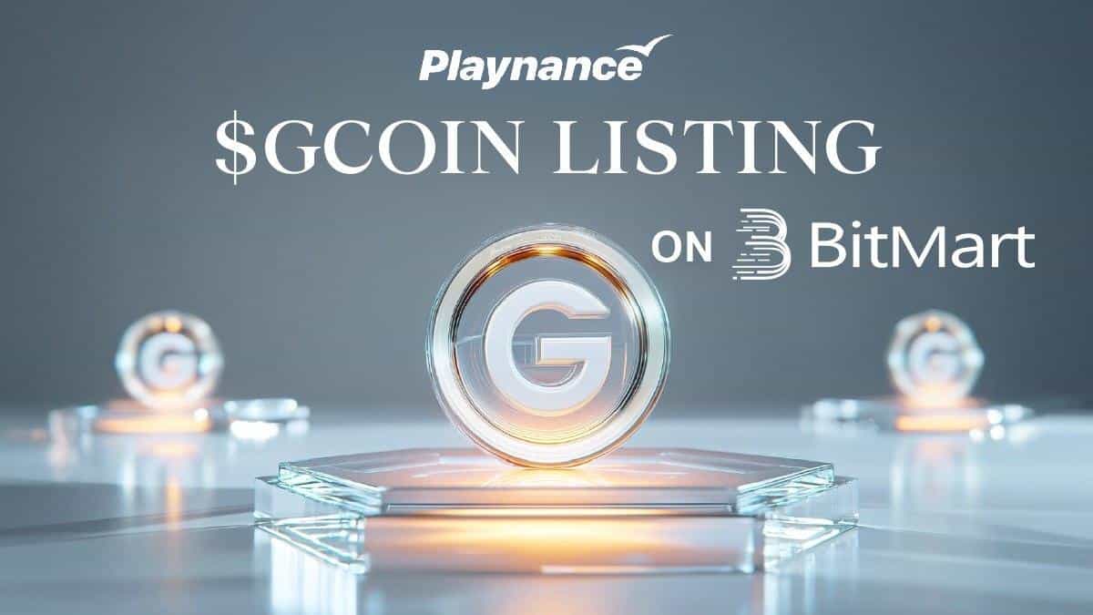 Mass Adoption Is Here: $GCOIN Lists on BitMart as Global iGaming Goes On-Chain