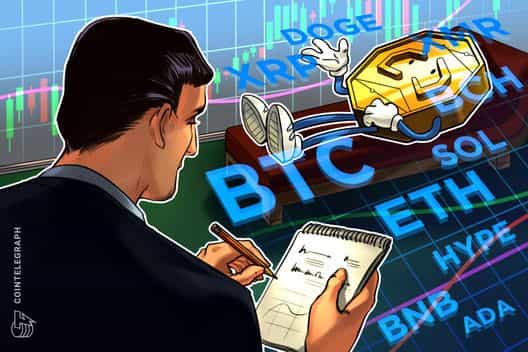 Price predictions 3/13: BTC, ETH, BNB, XRP, SOL, DOGE, HYPE, ADA, BCH, XMR
