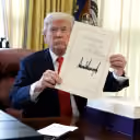 How many bills will President Trump sign in Oct 2026?