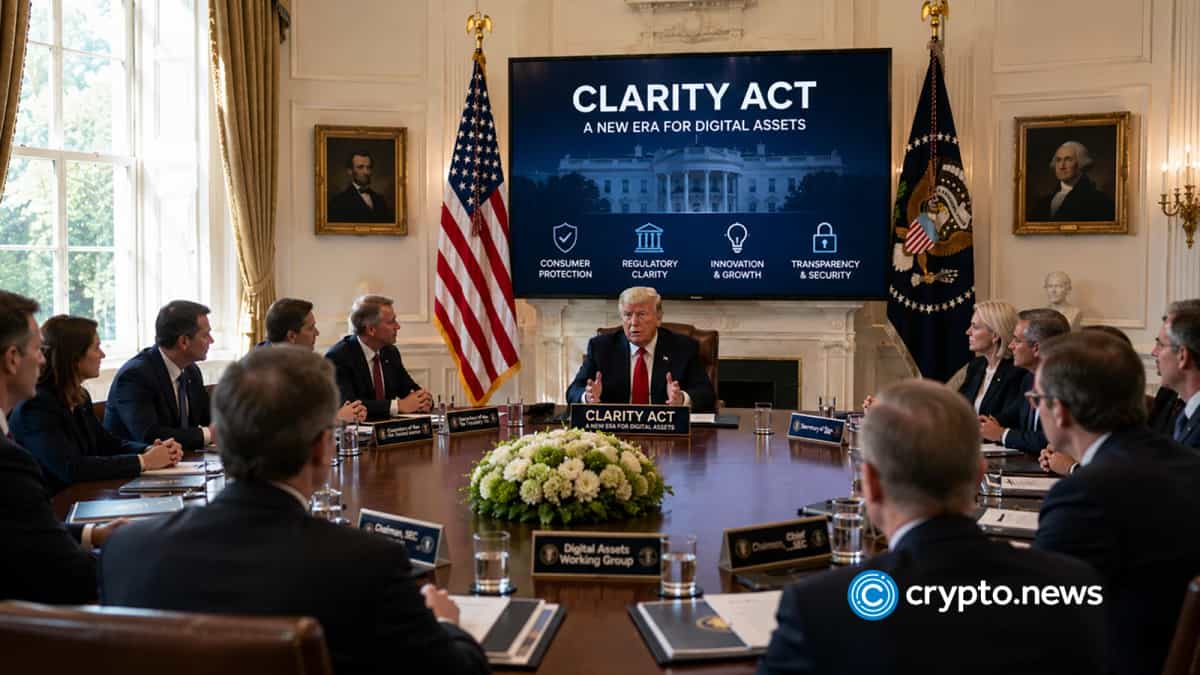 Trump calls for ‘fair’ CLARITY Act at White House event