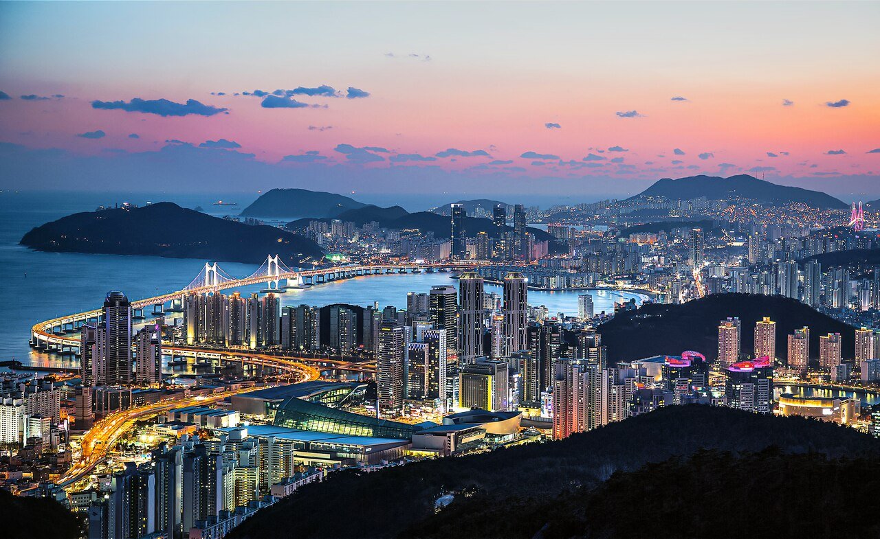 Highest temperature in Busan on June 14?
