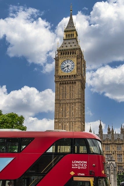 Highest temperature in London on March 27?