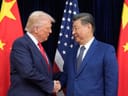 How long will Trump and Xi shake hands?