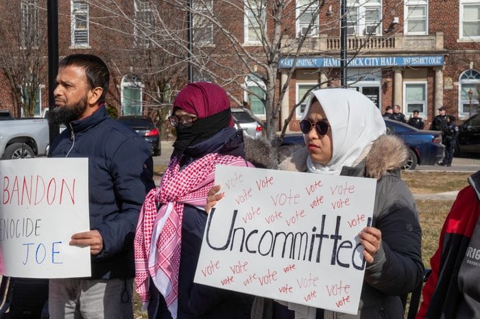 Michigan Democratic Primary: ‘Uncommitted’ vote share