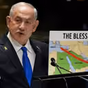 Will Netanyahu use a visual aid during his UNGA speech?