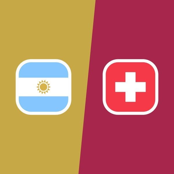 What will the announcers say during Argentina vs Switzerland World Cup Match?