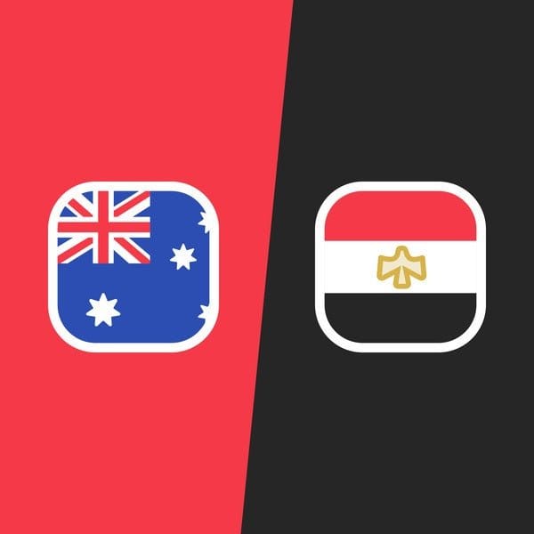 What will the announcers say during Australia vs Egypt World Cup Match?