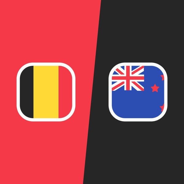 What will the announcers say during New Zealand vs Belgium World Cup Match?