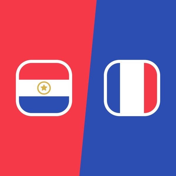What will the announcers say during Paraguay vs France World Cup Match?
