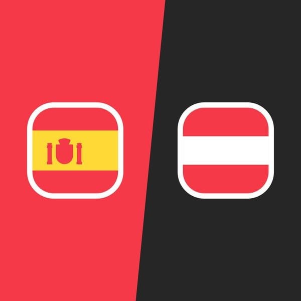 What will the announcers say during Spain vs Austria World Cup Match?