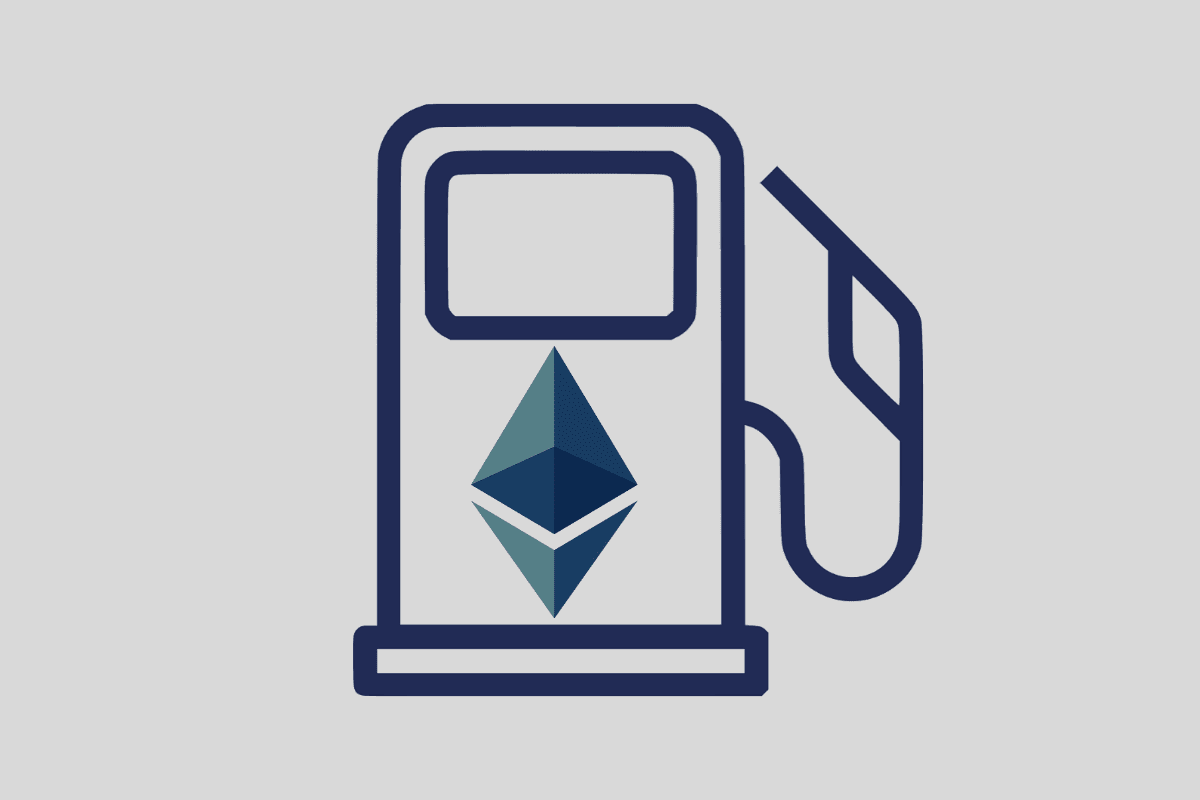 What will the average monthly Ethereum gas price hit before 2027?