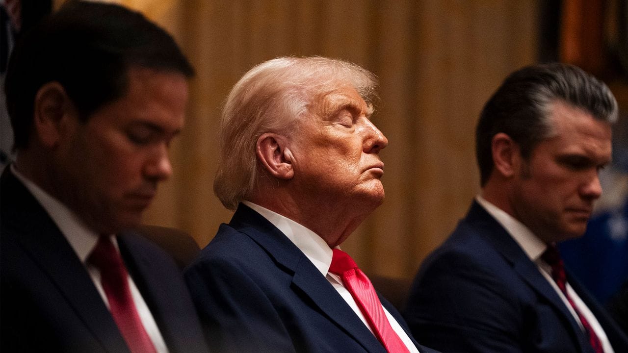 What will Trump say during Cabinet meeting on March 26?