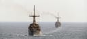 Which countries will send warships through the Strait of Hormuz by December 31?