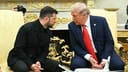 Who will Trump meet with in September?