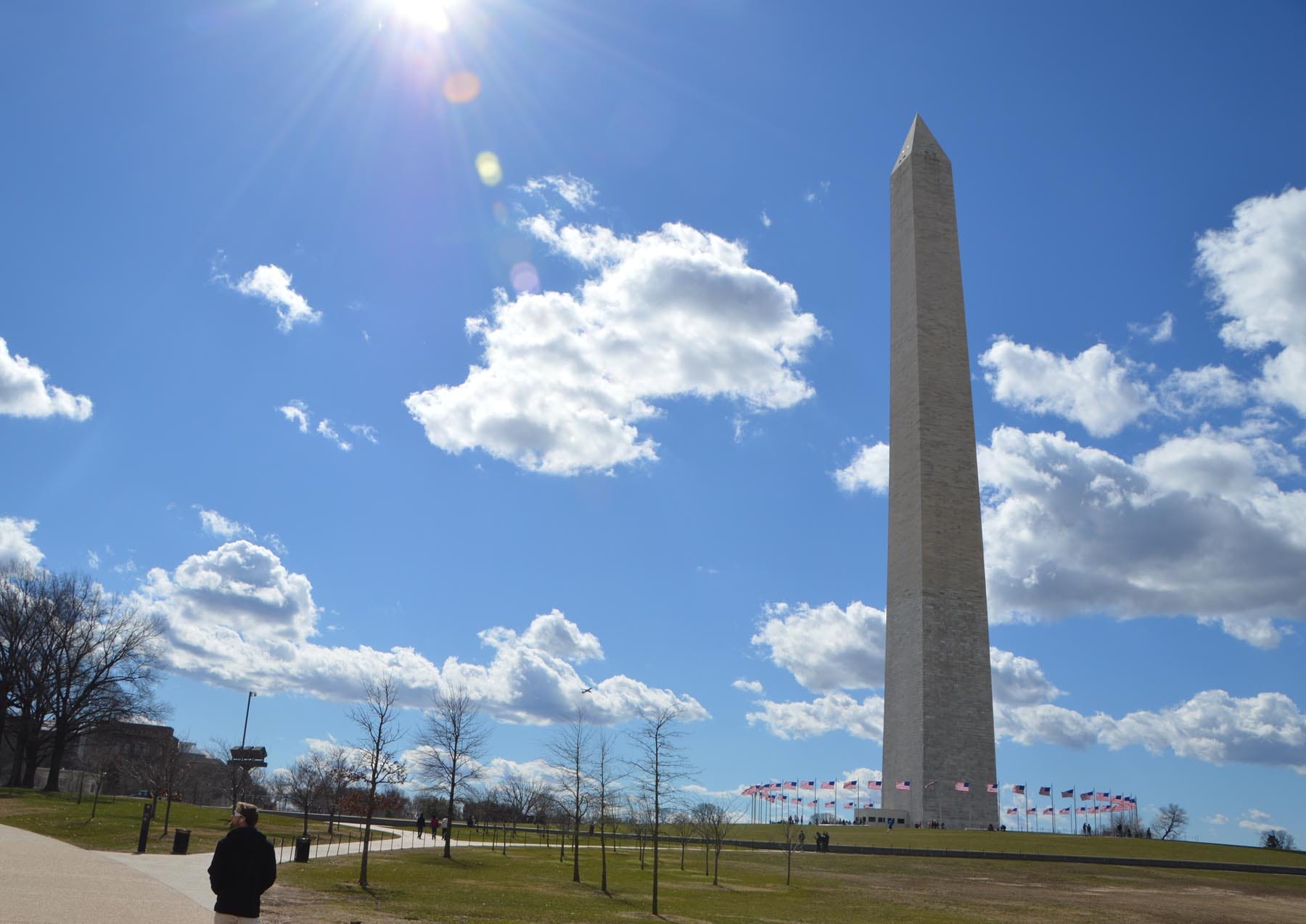 Will it be sunny in Washington DC at noon on November 13th?