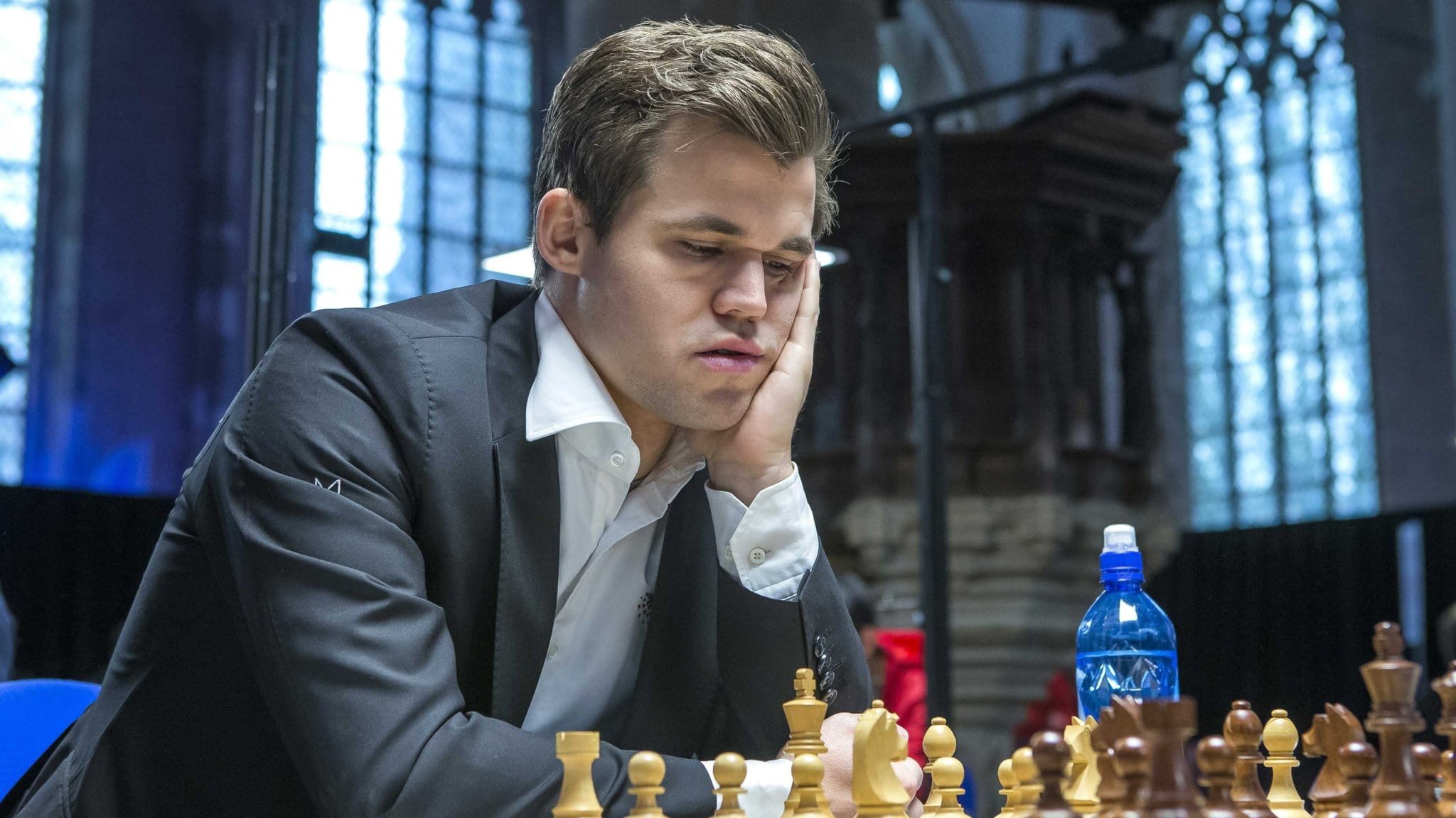 Will the FTX Crypto Cup preliminary game between Magnus Carlsen and Alireza Firouzja end in a draw?