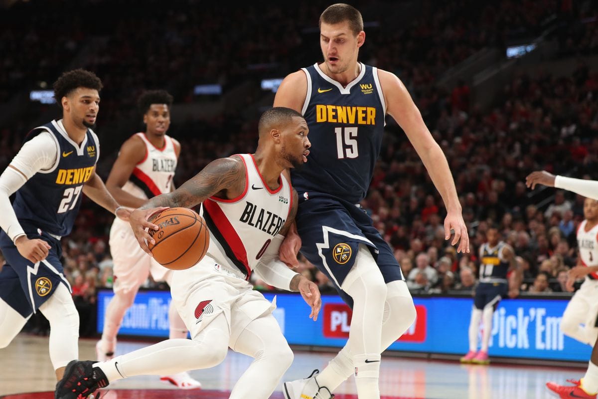 Will the Nuggets or the Trail Blazers win their Game 1 NBA Playoff matchup?